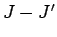 $J-J'$