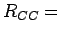 $R_{CC}=$