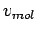 $v_{mol}$