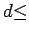 $d{\leq}$